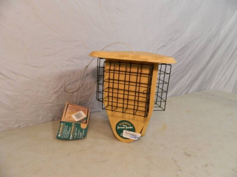 New Bamboo Suet Bird Feeder