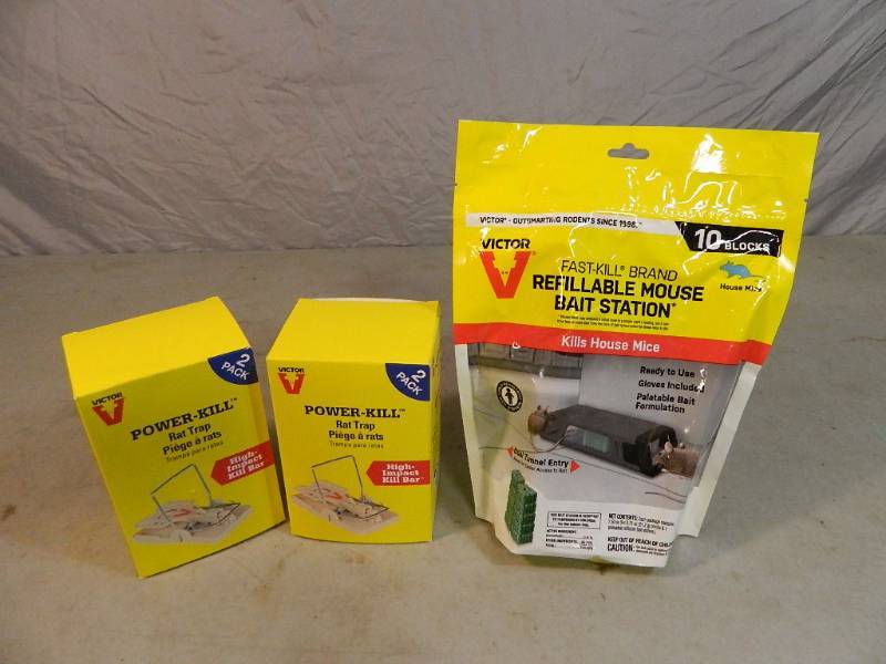 New Mouse Traps and Bait