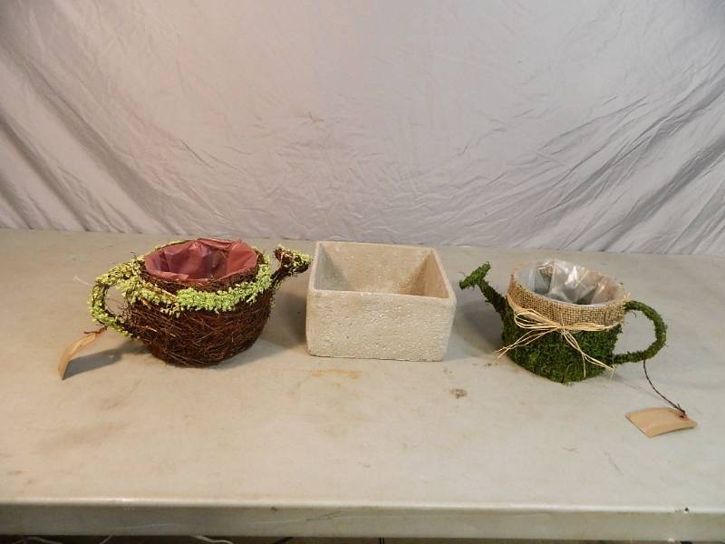 3 New Planters  Decor