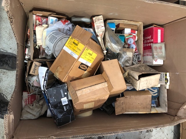 Pallet Box Lot of Shop Stuff and Parts