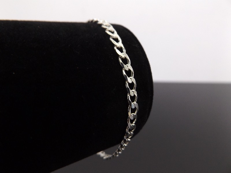 lot 63 image: .925 Sterling Silver Bracelet