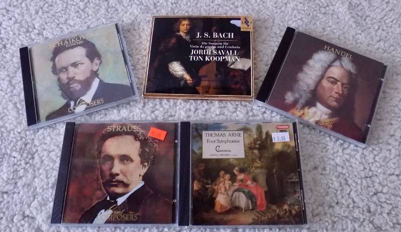 lot 36 image: (used) 28 Classical Music CD