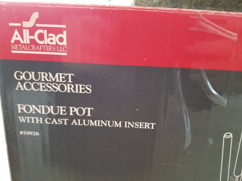 lot 81 image: All-Clad Gourmet Fondue Set