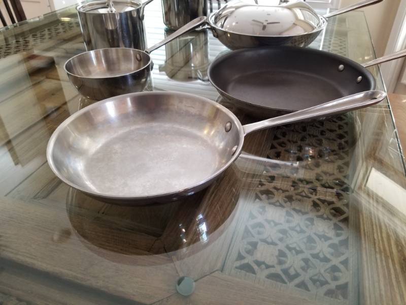 lot 80 image: Set of All-Clad Cookware