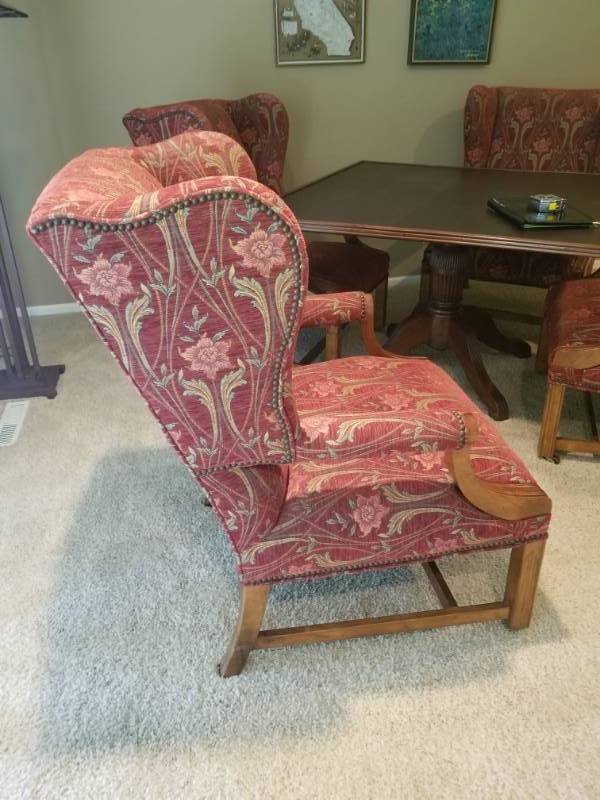 lot 35 image: Luxurious Chairs by Marshall Fields