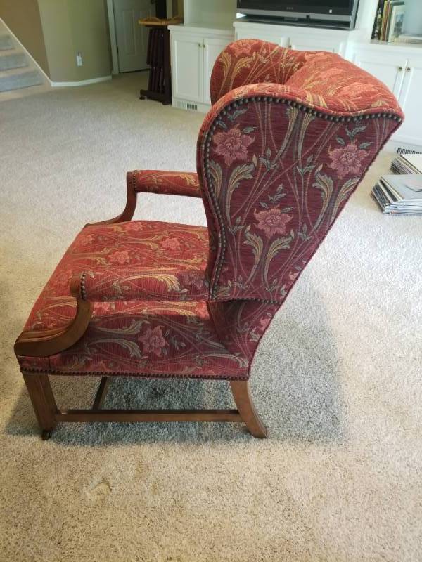 lot 36 image: Luxurious Chairs by Marshall Fields