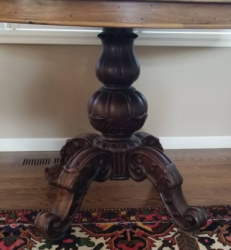 lot 29 image: Colonial Table c. 1900 from Bjorling & Grant