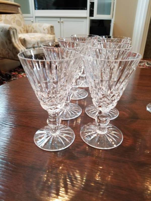 lot 67 image: Set of 6 Waterford Stems