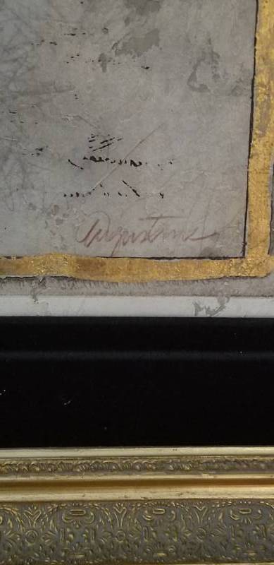 lot 5 image: Romantic Woman Framed Print