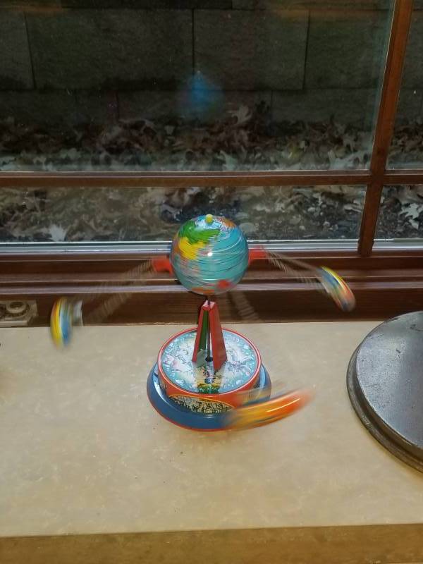 lot 18 image: West Germany Vintage Tin Mechancial Toy