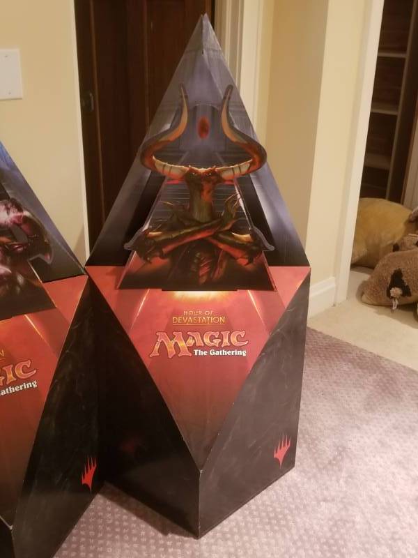 lot 75 image: Magic the Gathering Promotional Advertising Signage