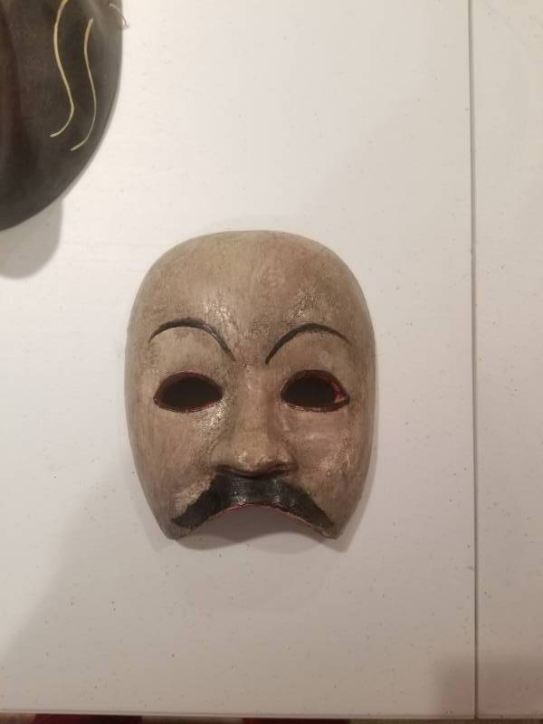 lot 54 image: Asian Wooden Mask Collection