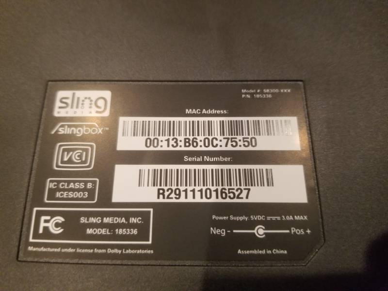 lot 93 image: Sling Media Bundle