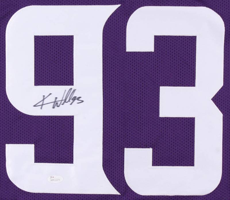 lot 23 image: Kevin Williams Signed Minnesota Vikings Jersey (JSA COA)