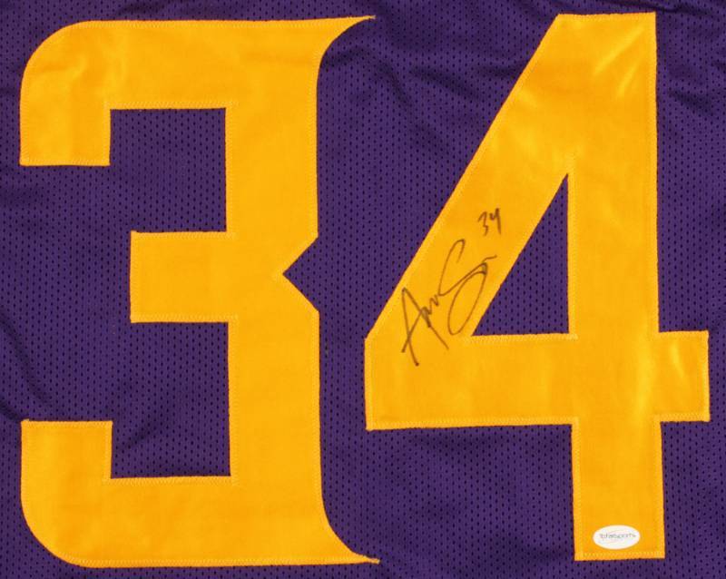 lot 18B image: Andrew Sendejo Signed Special Edition Color Rush Jersey (TSE COA)