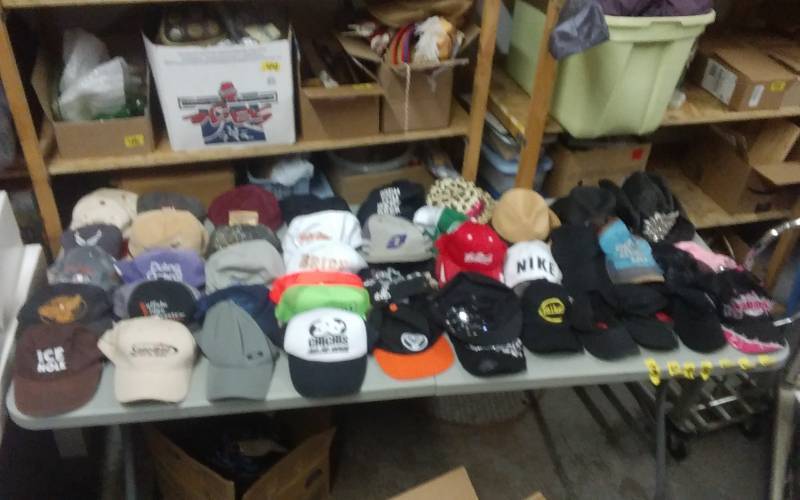 lot 64 image: Large Lot Of Hats, Caps, Fedoras, Harley, Sturgis, Budweiser, Jagermeister, More