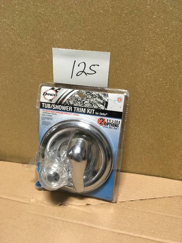 lot 125 image: Danco Tub Shower Trim Kit For Delta  in good condition