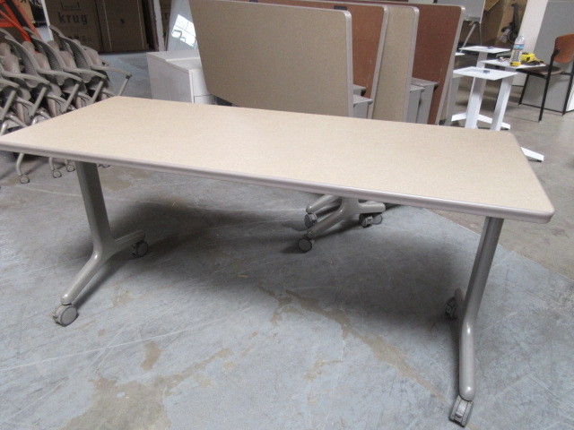 ALLSTEEL AWARE FLIP TOP WORK TABLES
