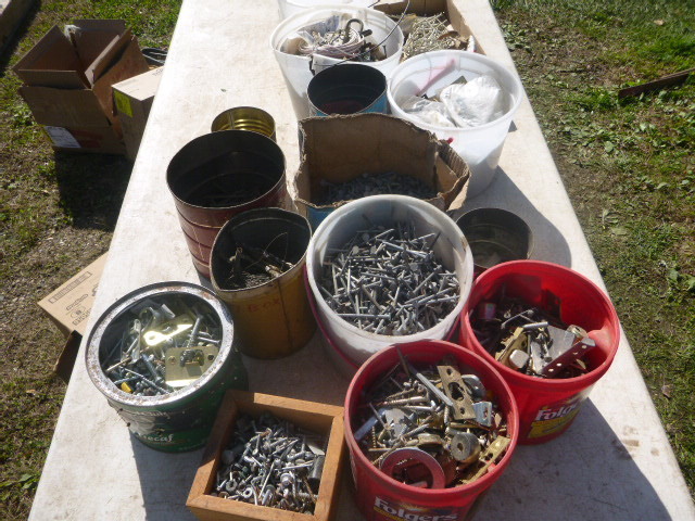 lot 97 image: Assorted Nails and Hardware