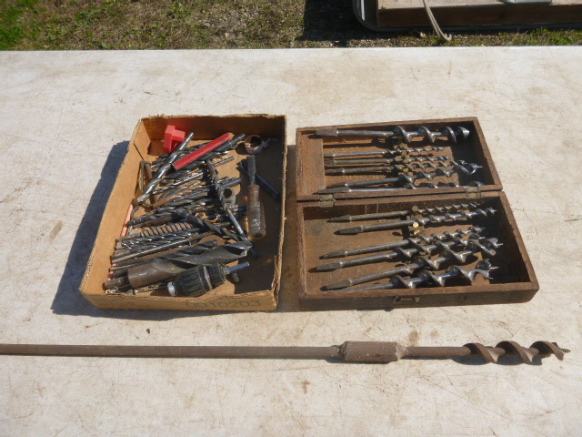 lot 108 image: Lot of Wood Drill Bits