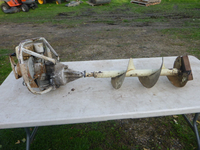 lot 153 image: Sears Ice Auger