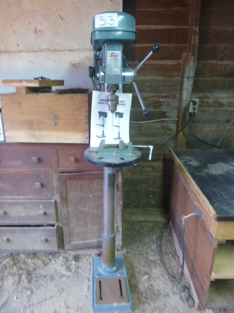 lot 33 image: Enco 16 Speed Drill Press