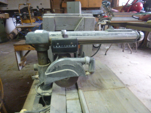 lot 37 image: Craftsman Radial Arm Saw