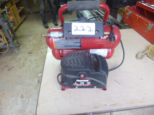 lot 222 image: Powermate Air Compressor