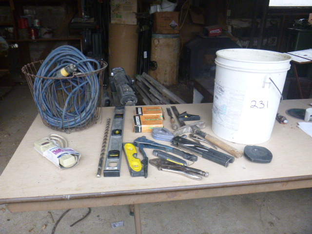 lot 231 image: Miscellaneous Garage Items