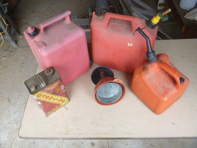 lot 235 image: Gas Cans