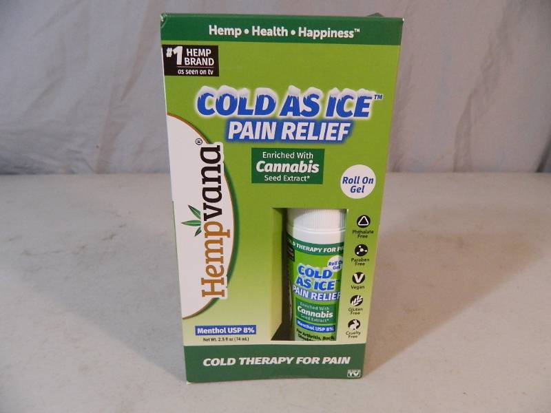 lot 46 image: New Hempvana Roll on Gel Pain Relief