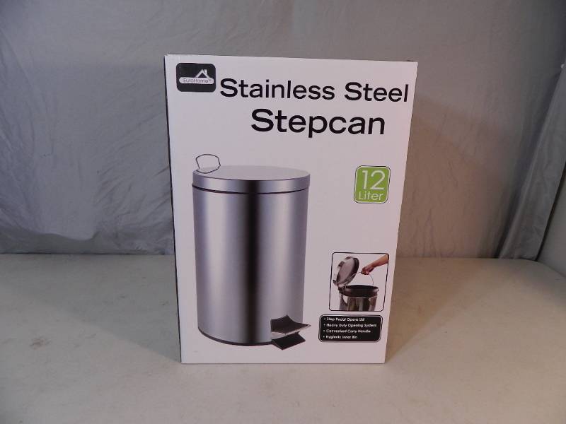 lot 65 image: New 12 Liter Stainless Steel Stepcan