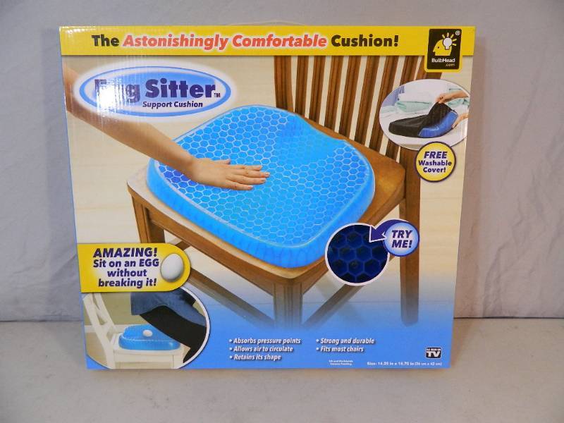 lot 66 image: New Egg Sitter Support Cushion with Removable Cover