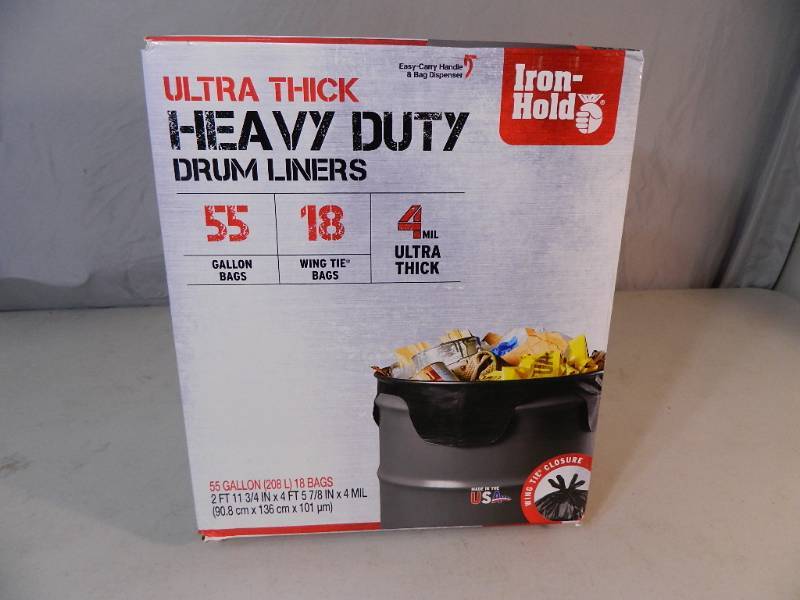 lot 67 image: New Ultra Thick Heavy Duty Drum Liners