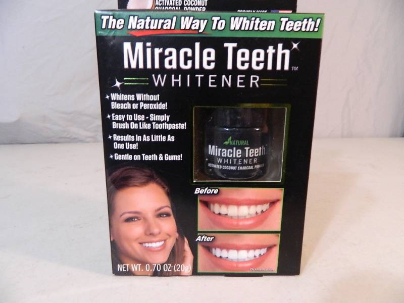 lot 78 image: New Miracle Teeth Whitener