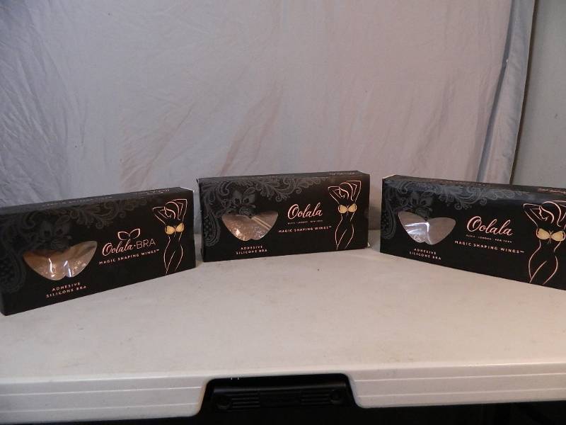 lot 85 image: 3 New Oolala Adhesive Bras