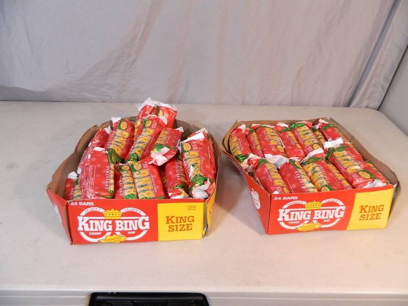 lot 97 image: New King Size King Bing Candy Bars