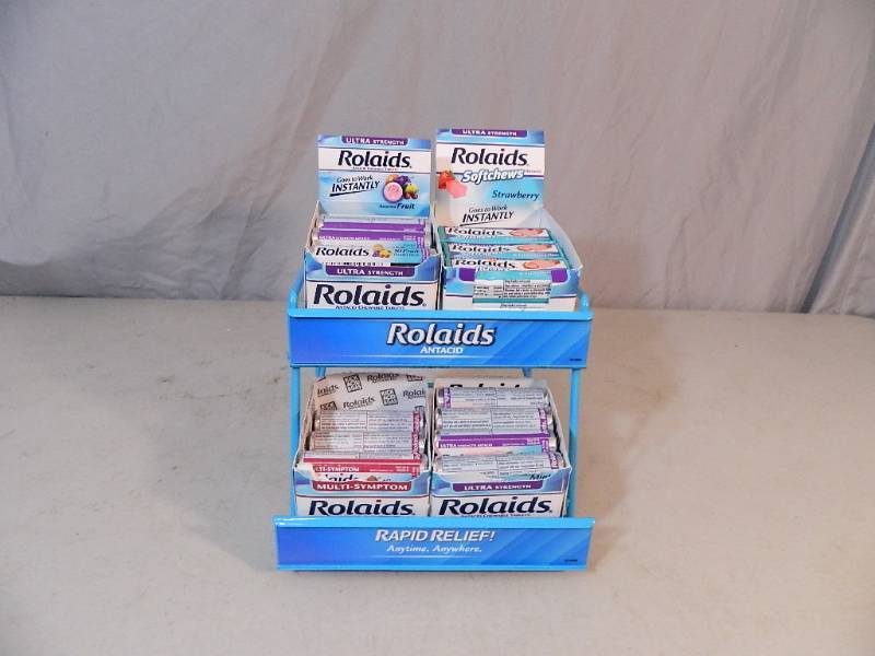 lot 98 image: New Display with Assorted Rolaids