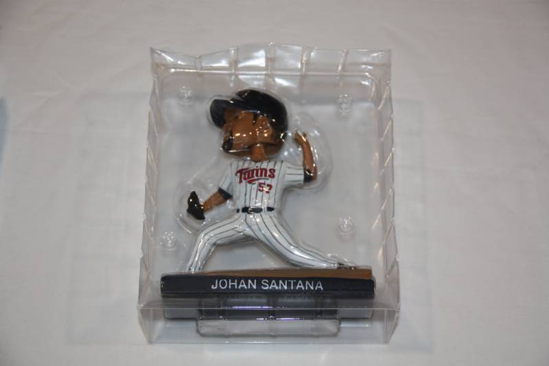 lot 18 image: Johan Santana 2018 Twins Hall of Fame Bobblehead