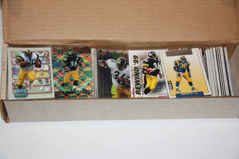 lot 35 image: Single Row Box Lot Jerome Bettis