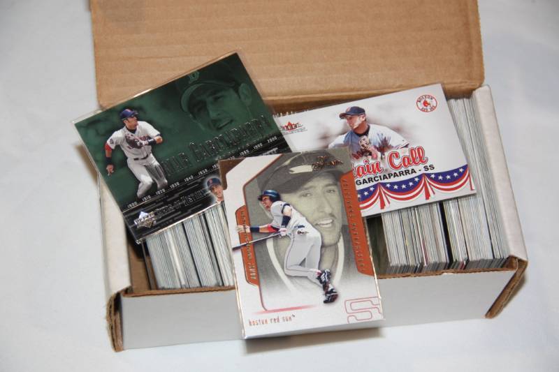 lot 36 image: Single Row Box Lot Nomar Garciaparra