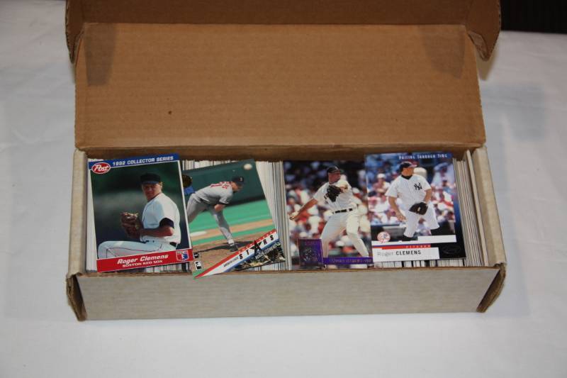 lot 38 image: Single Row Box Lot Roger Clemens