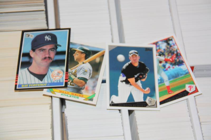 lot 48 image: Five Row Box Lot Baseball