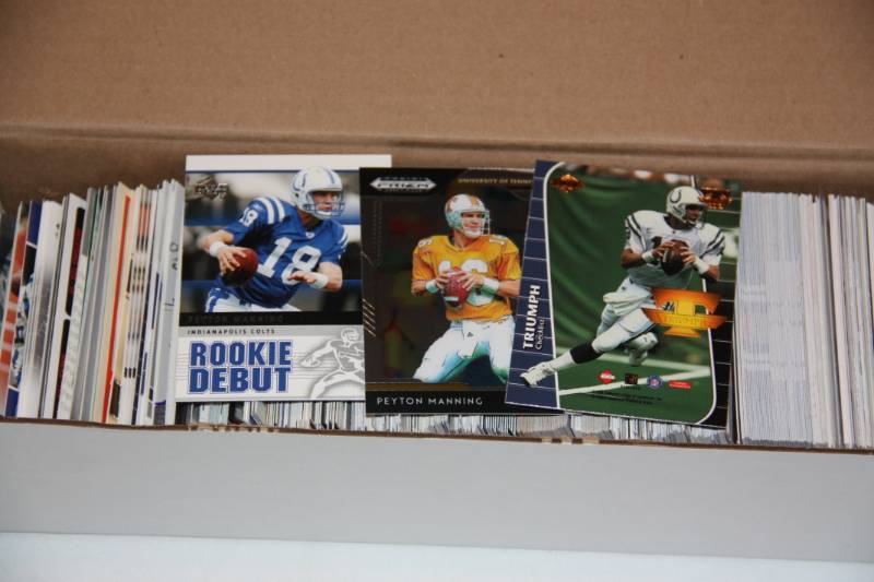 lot 96 image: Peyton Manning Football Card Lot  400 Cards