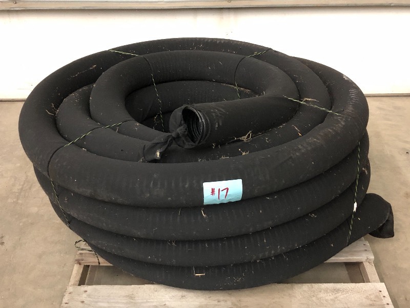 lot 17 image: (1) Roll Of 4 Drain Tile