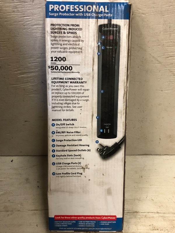lot 46 image: Box Of Assorted Power Strips