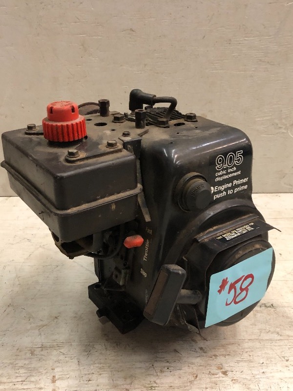 lot 58 image: Horizontal Shaft Gas Engine