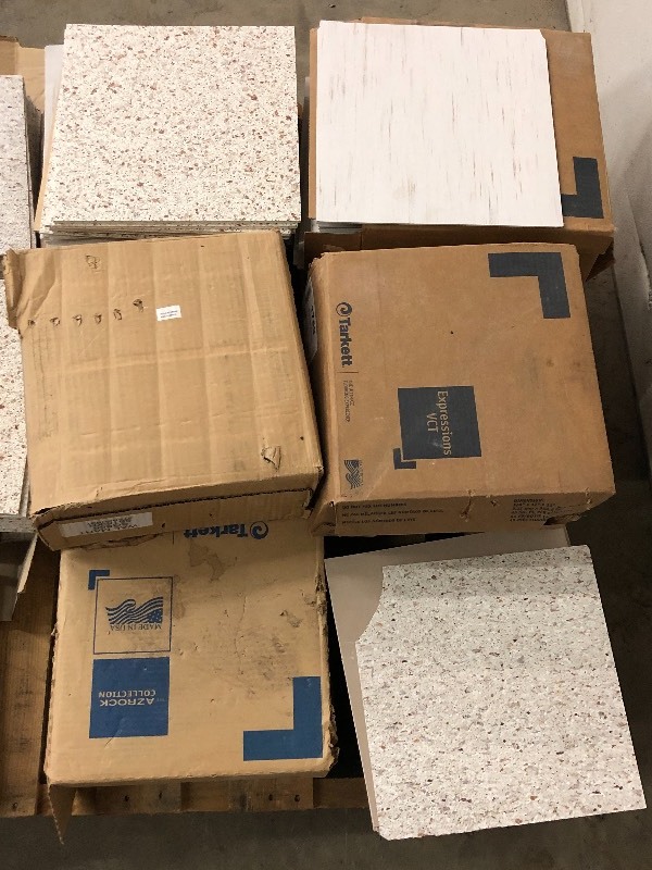 lot 48 image: Pallet Of Commercial Floor Tile