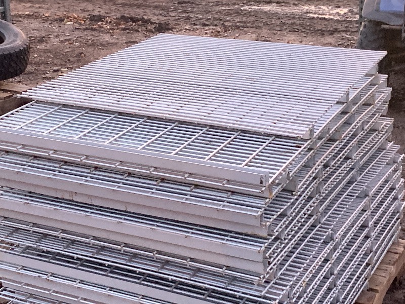 Pallet Of Racking Shelf Grates