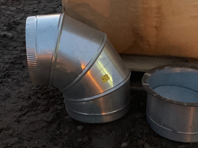 Pallet Of Assorted Commercial Duct